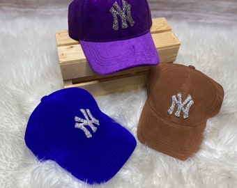 NY Velevet Bling Hat