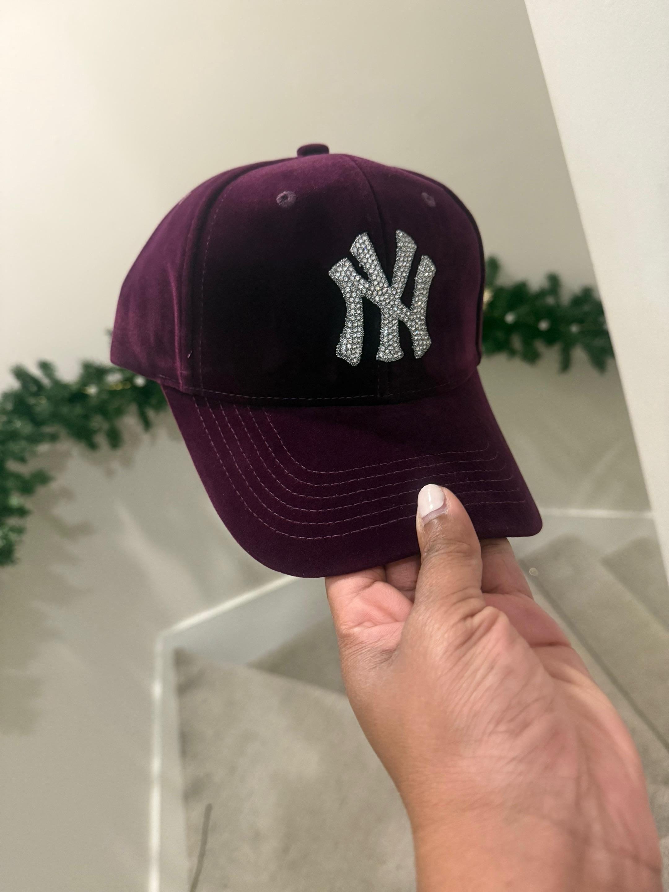NY Velevet Bling Hat - Etsy display picture 3