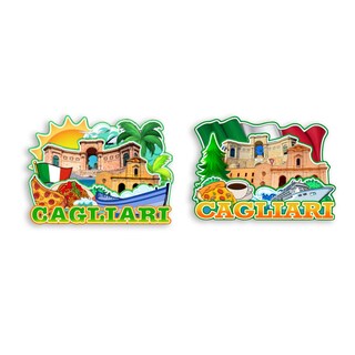 Calamita Da Frigorifero 3D In Legno – Napoli, Florida, USA – Souvenir Di Viaggio Originale E Decorazione Per Cucina