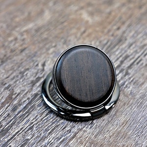 Wood Phone Grip, Cell Phone Ring Holder, Finger Stand, For iPhone 14 Pro Max 11 12 13 XR Galaxy S23 Ultra S22 Pixel 7 6a