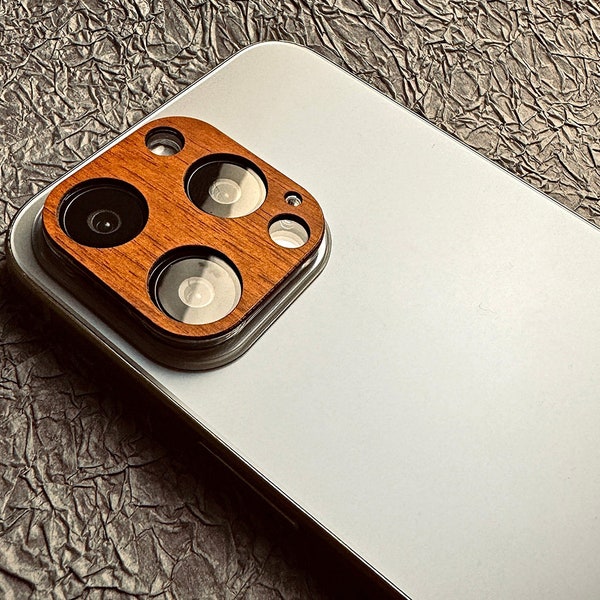 Volle Abdeckung, Natürliche Holzfolie für iPhone 15 14 13 Pro Max, iPhone Hülle 15 14 13 Pro, Glitter Kamera-Objektivschutz für S23, Objektivdeckel