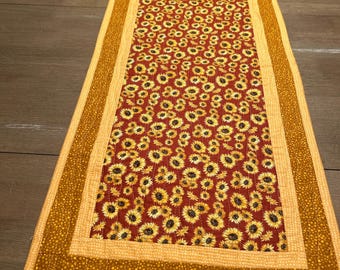 Autumn quilted Table Runner