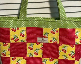 Patchwork Quilted Handbag