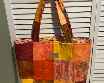 Patchwork Quilted Handbag