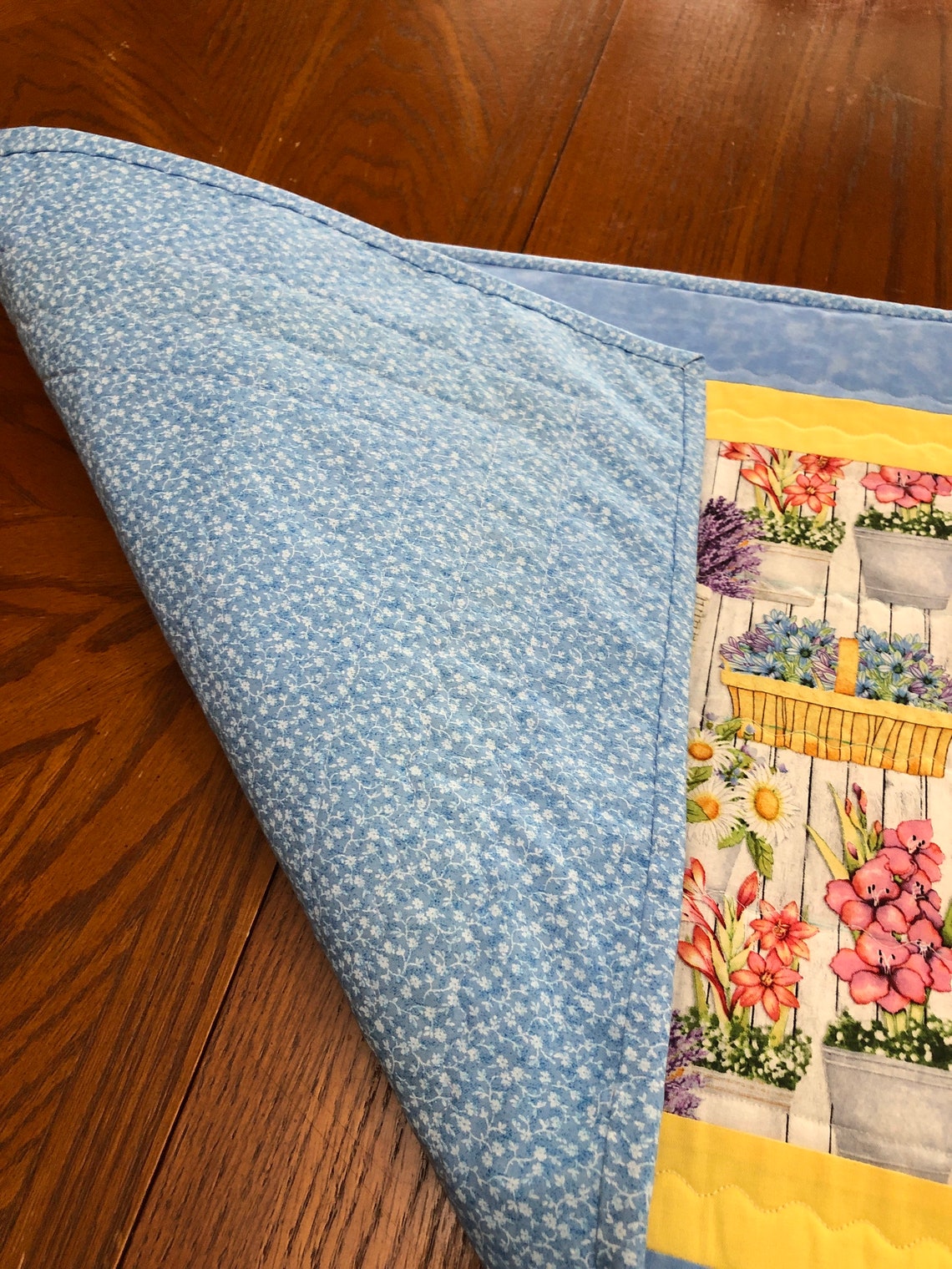 Patchwork Table Runner | Etsy