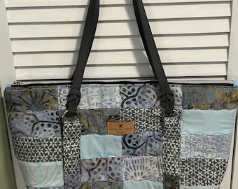 Quilted Zippered Handbag