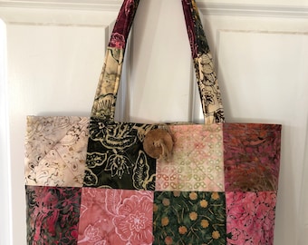 Borsa trapuntata patchwork A