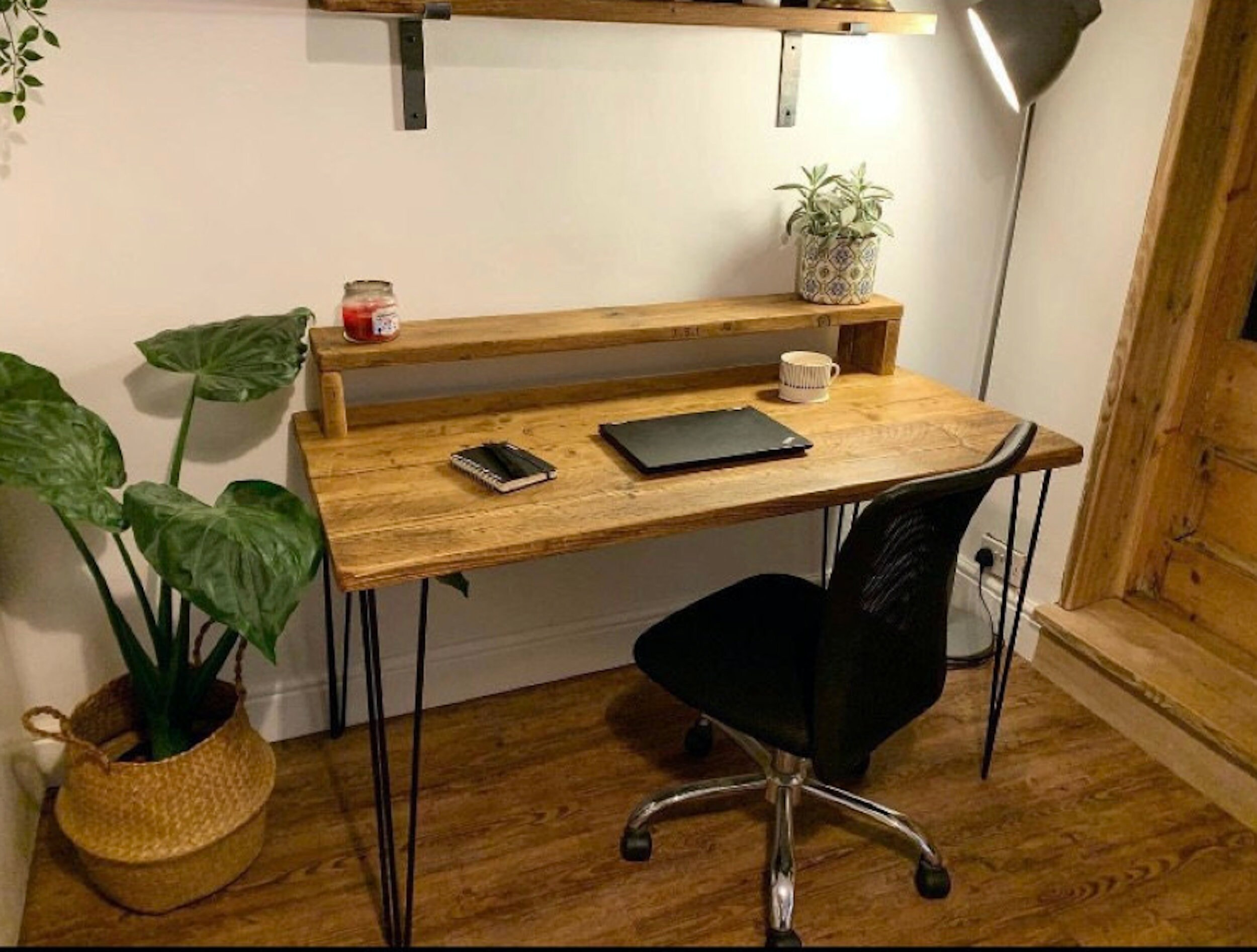 Bureau en bois de chêne Polari | Maisons du Monde