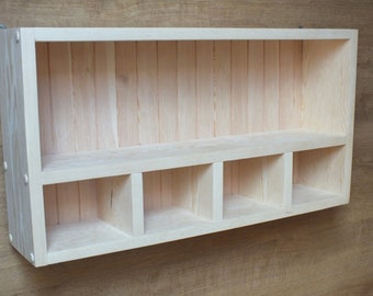 p28 Scandinavian design wall mounted unit with compartments