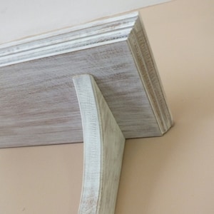 s51 Simply designed solid oak wall hanging shelf | Oak shelf