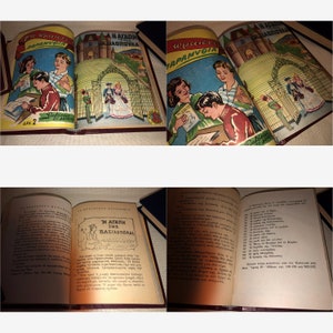 The most beautiful Fairy Tales by Darema, Athens, Vintage Fairy Tale Collectibles  Bound Volume of 8 Issues