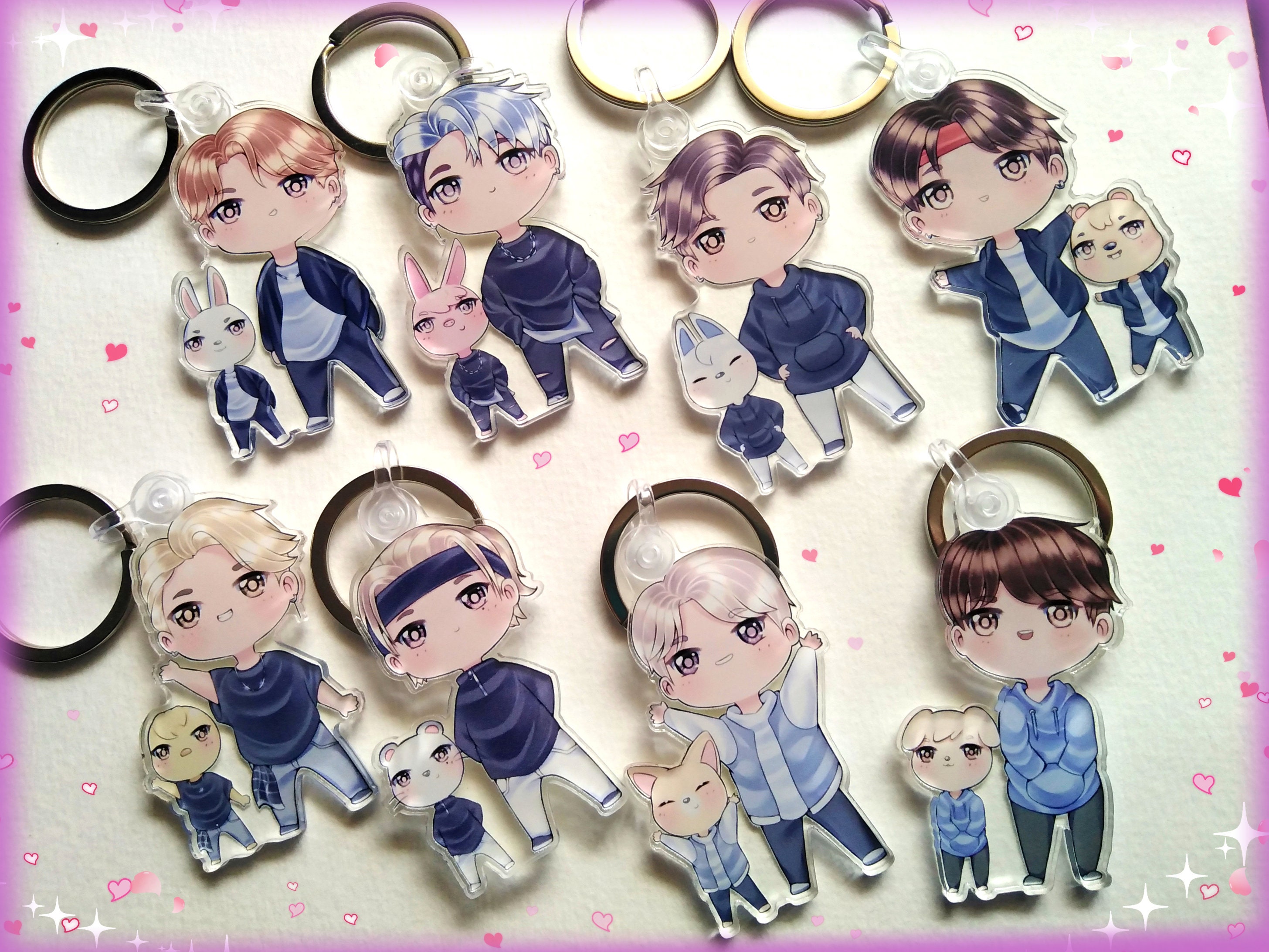 Stray Kids SKZOO Keychains