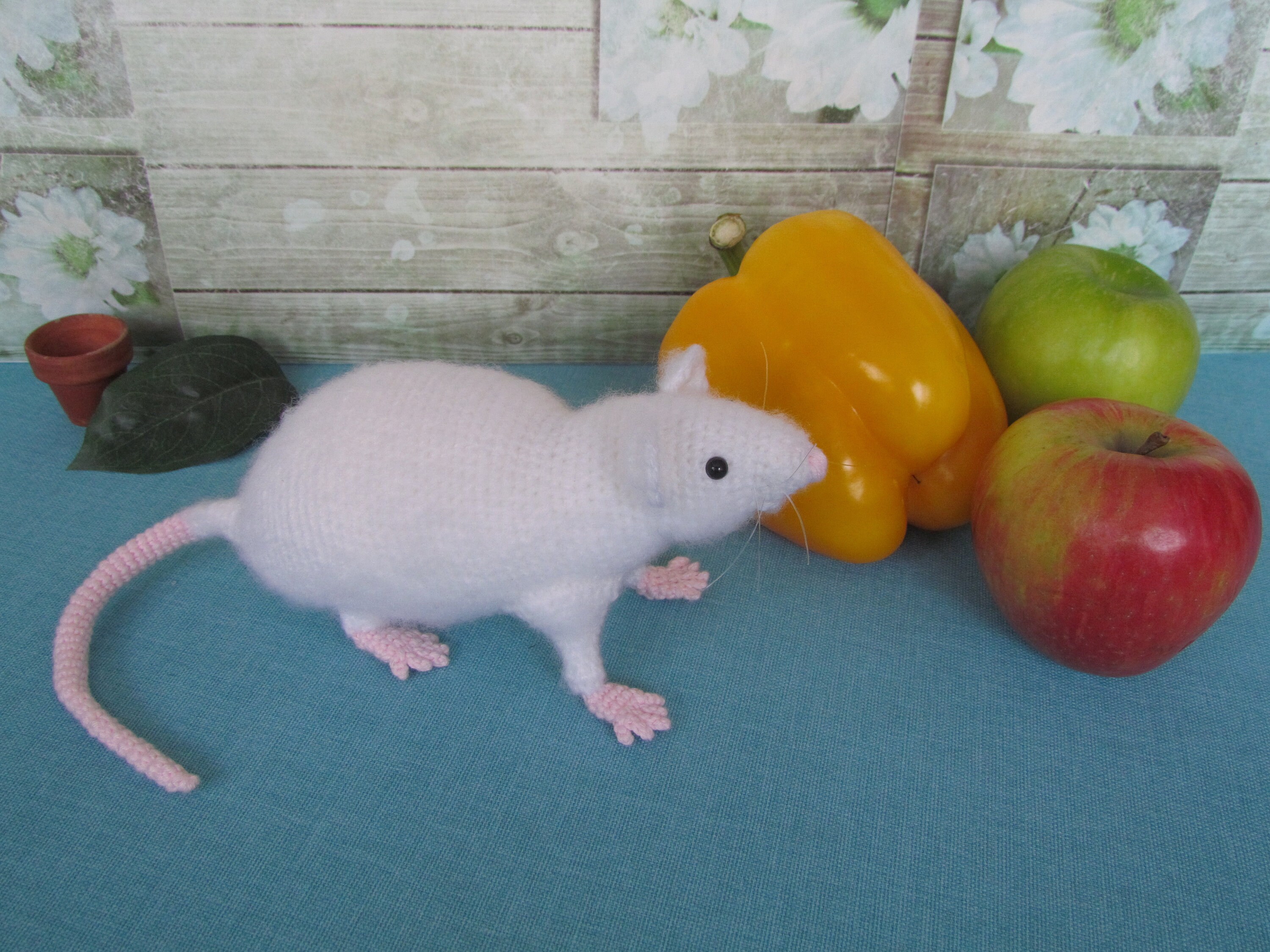 Stuffed toy Rat plush toy Rat decor Etsy