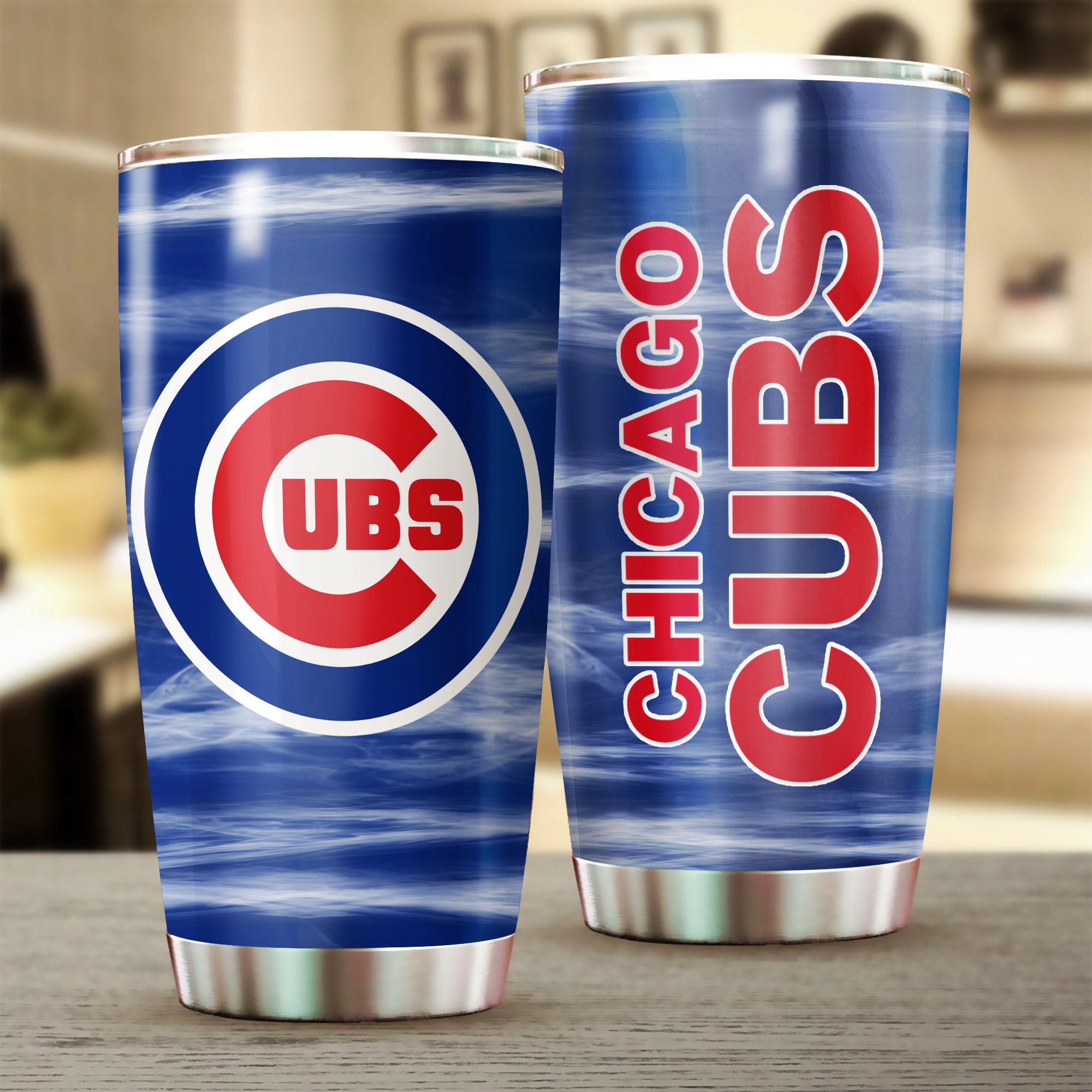 MLB Baseball Chicago Cubs tumbler MLB Chicago Cubs Gift Fan Etsy