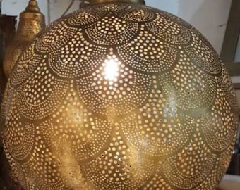 Moroccan lamp, hanging lamp ,handmade lamp.