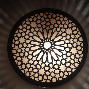 Ensemble 02 de Lampe murale, abat-jour, art mural marocain, art mural, art lighting d'applique, decoración murale única.