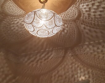 Moroccan lamp, hanging lamp, home decor, lamp shade.