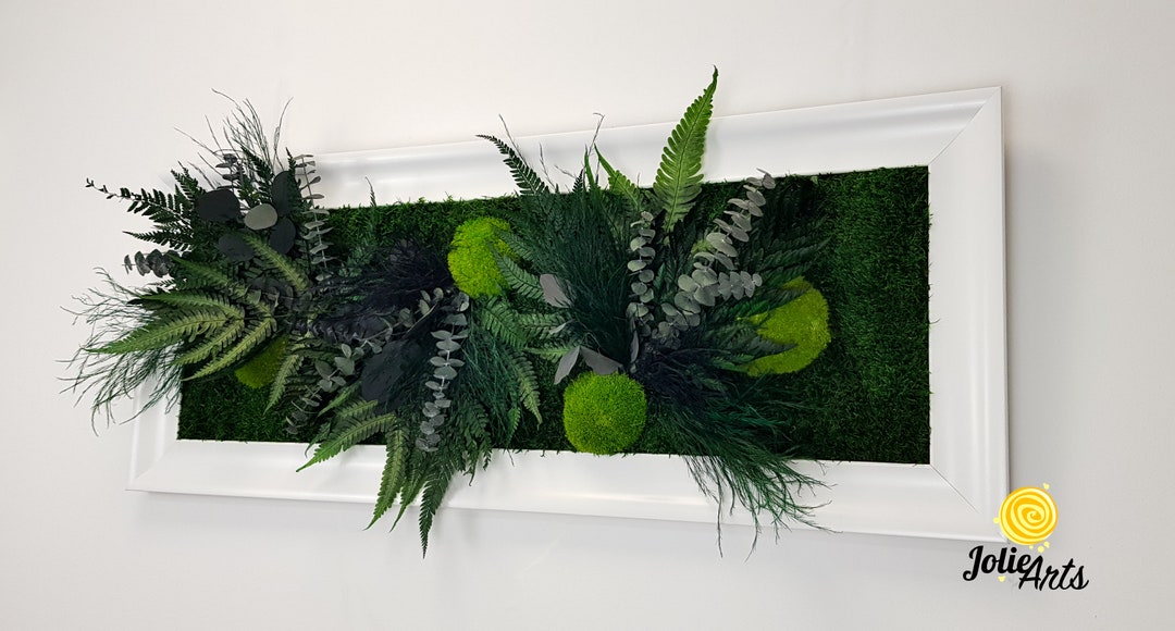 Moss Green, Natural Wall Design, Green Day Painting Etsy