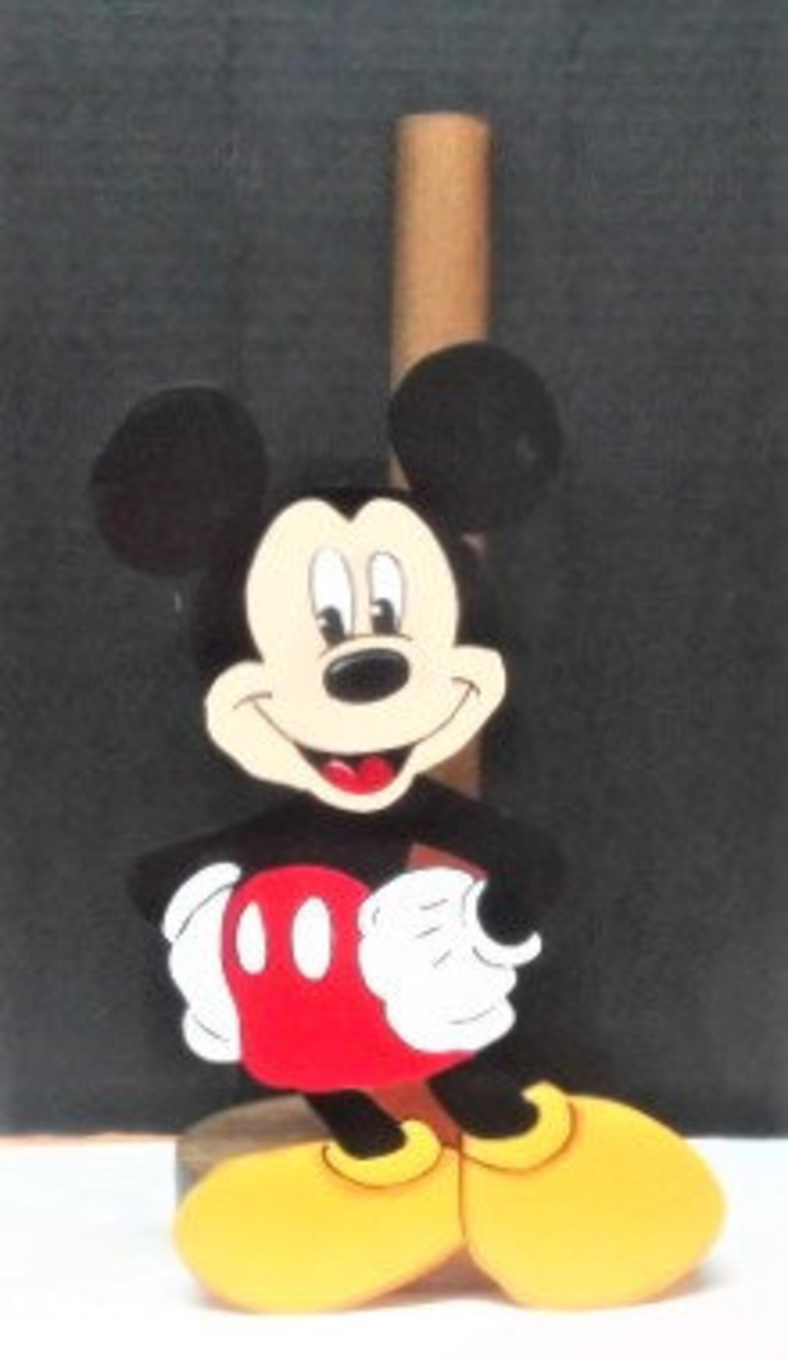 Mickey Mouse Inspired Hand on Hips Paper Towel Holder Etsy