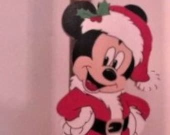 Mickey Mouse and Christmas Inspired Paper Towel Holder