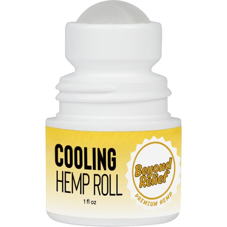 Organic Hemp Menthol Cooling Muscle Rub, Healing Hemp Pain Rollers