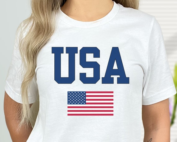 USA Flag T-Shirt, Patriotic Graphic Tee