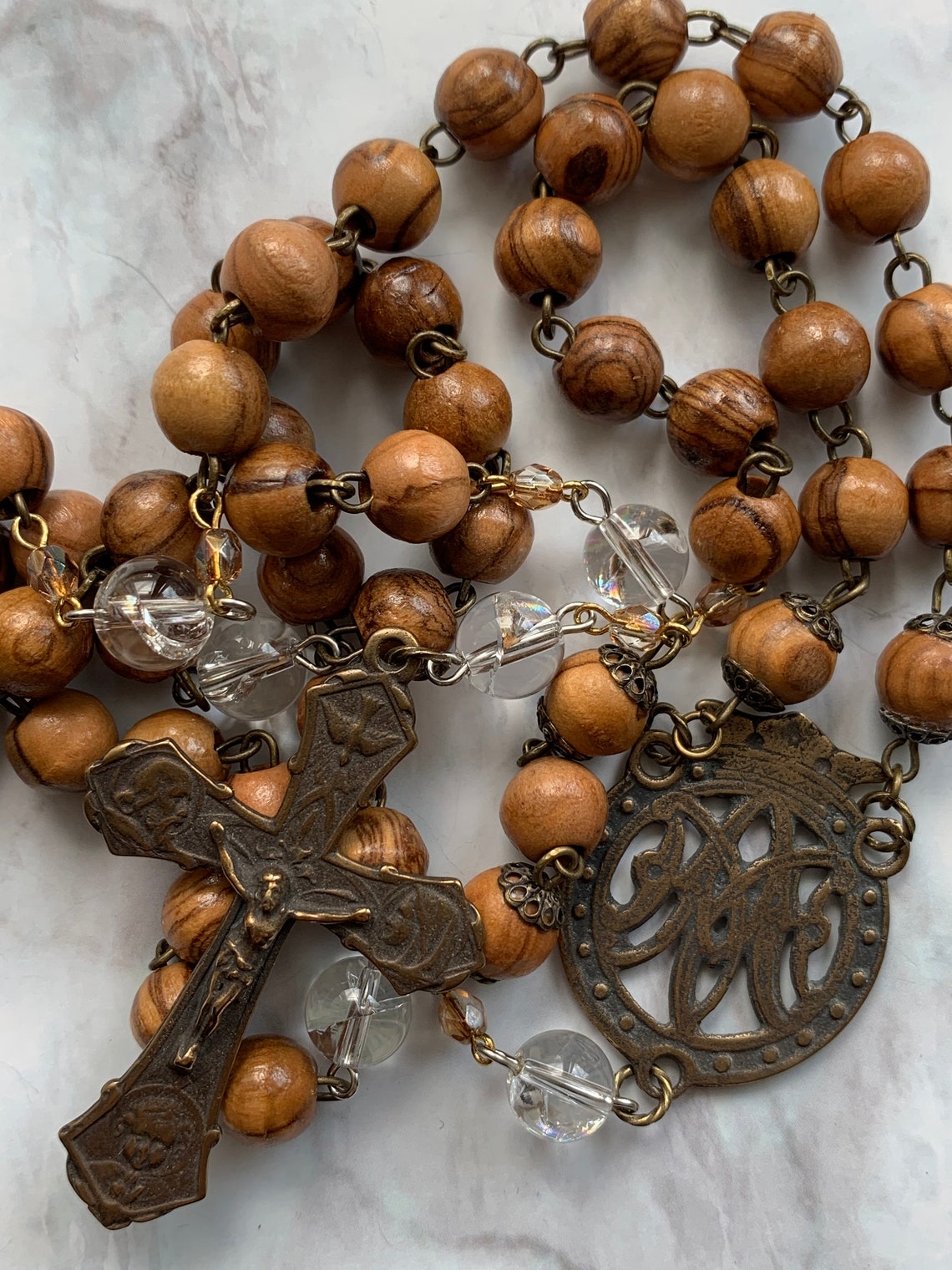 Rosary Charm Bead & Gemstone Etsy