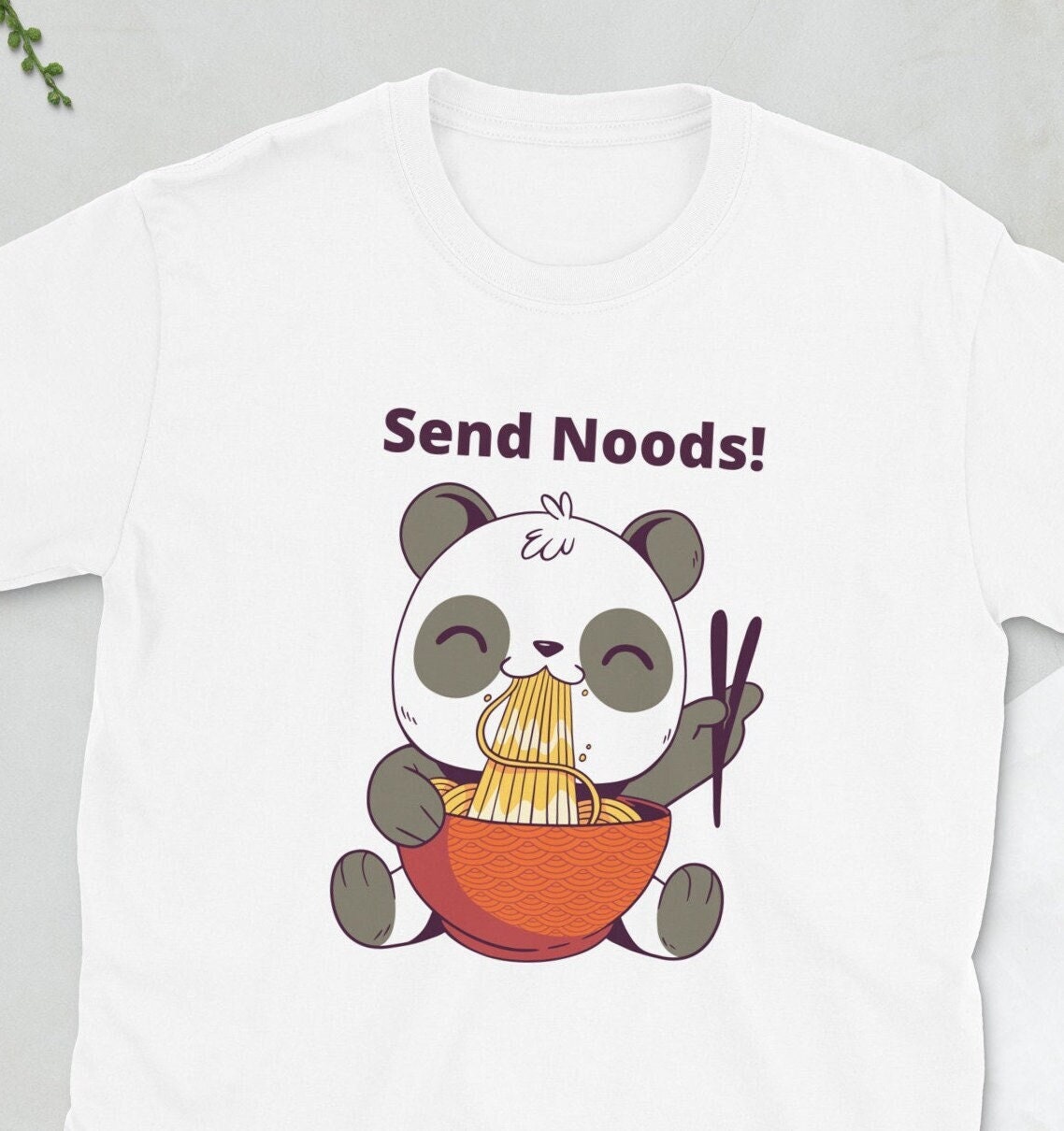 send noods anime shirt