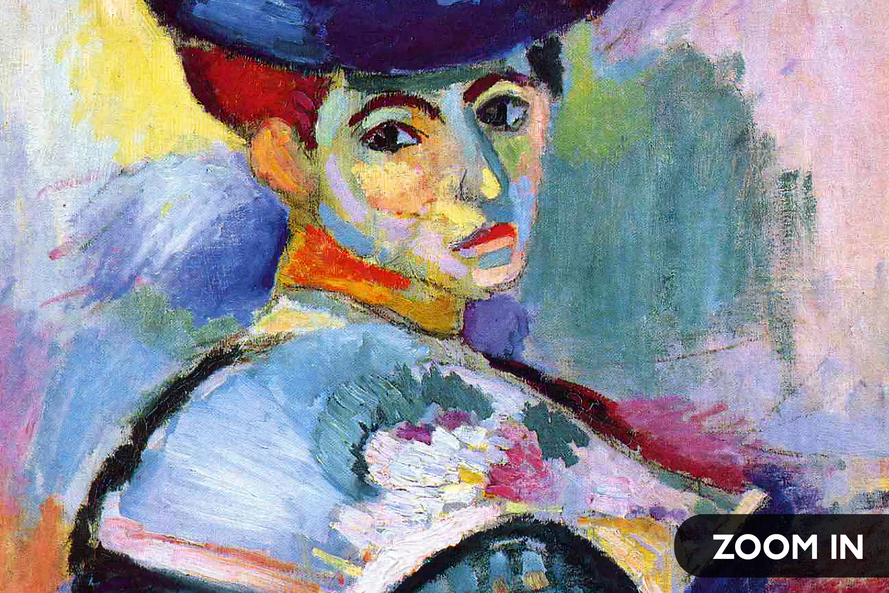 Henri Matisse Poster Matisse Woman with a Hat Exhibition Etsy