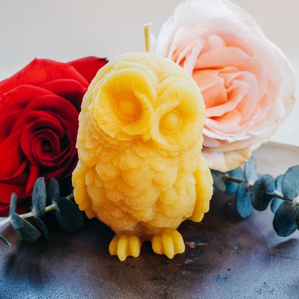 Owl Candle