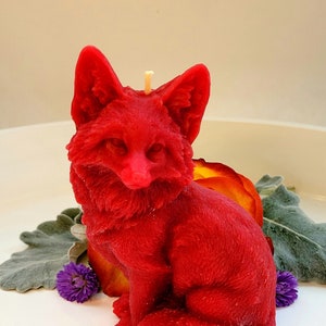 Red Fox candle