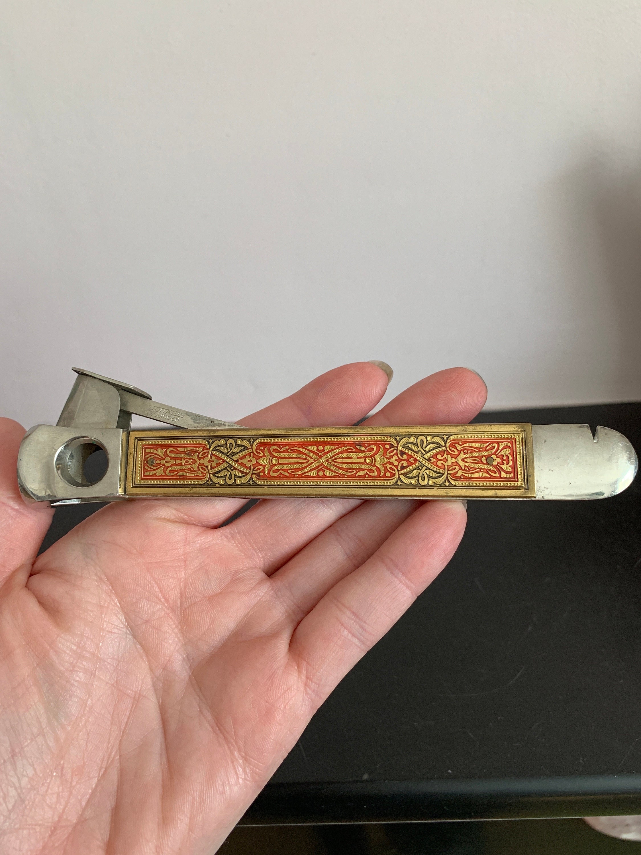 German PFEIRLING SOLINGEN Cigar Cutter in “toledo” 5650