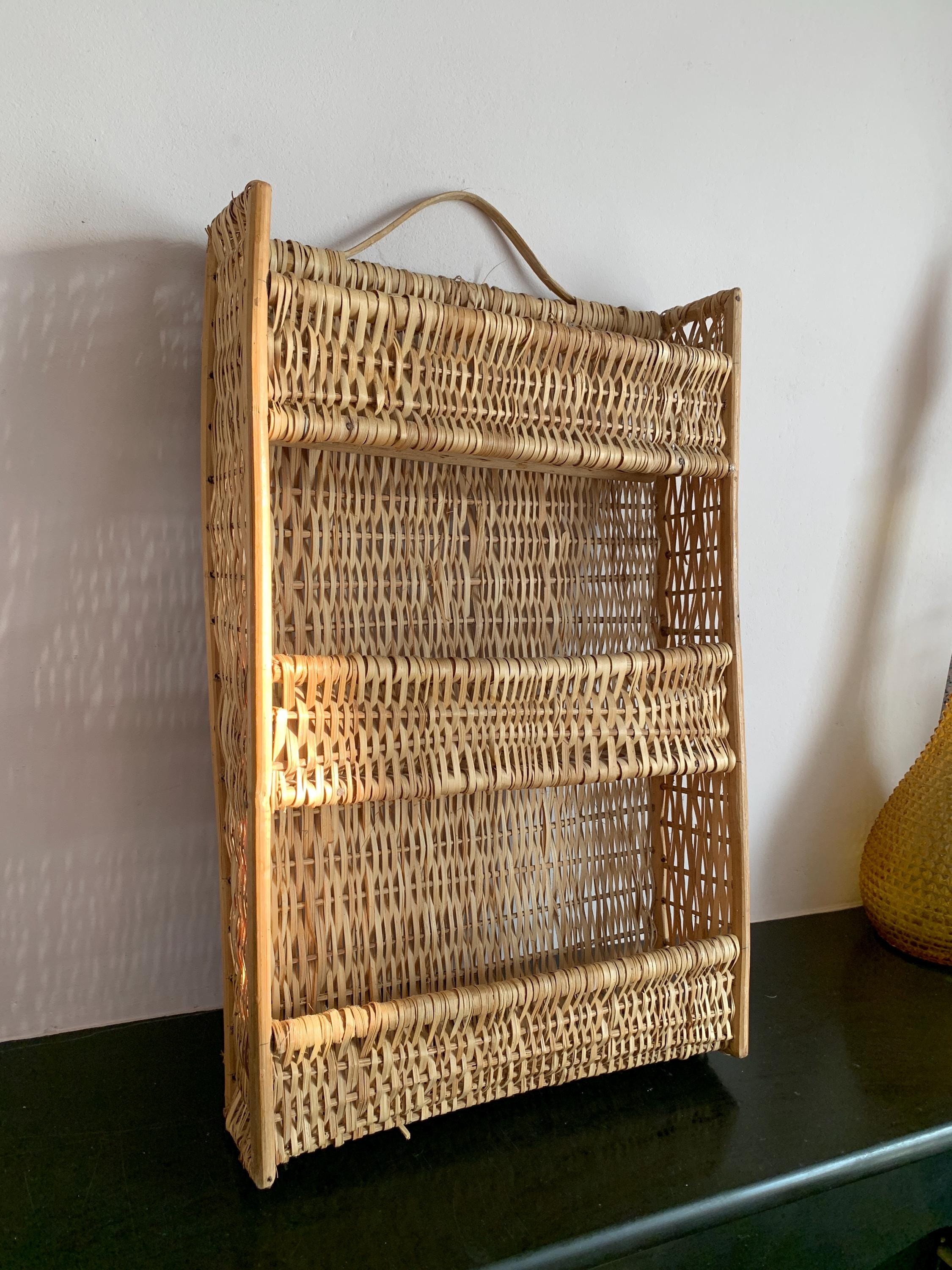 Rattan wall shelf - Etsy 日本
