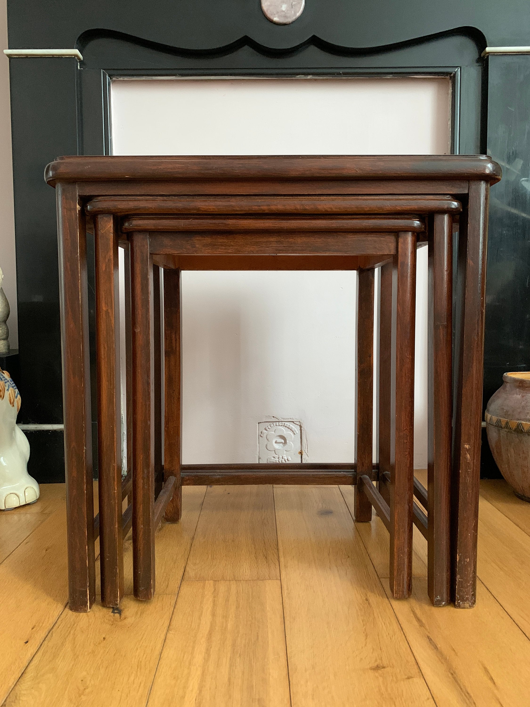 Set of Three Vintage Nesting Tables 1960, Vintage Nesting Tables - Etsy