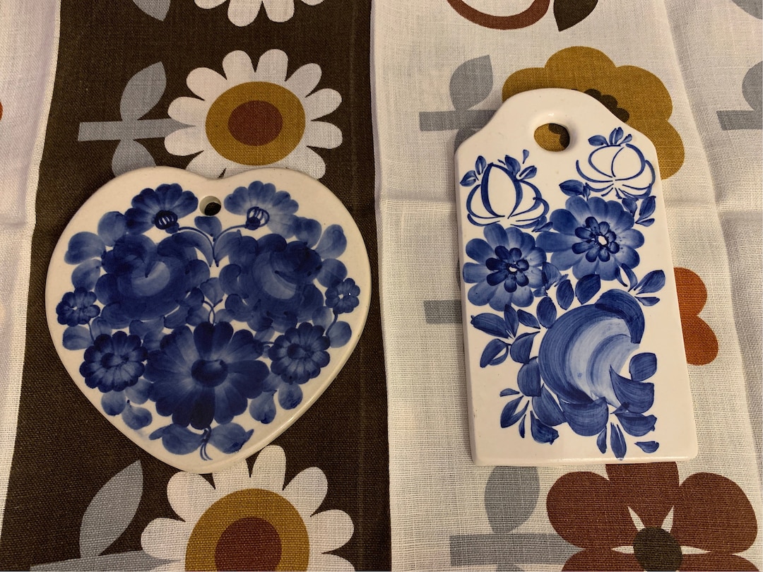 Decorative Earthenware Plates Etsy