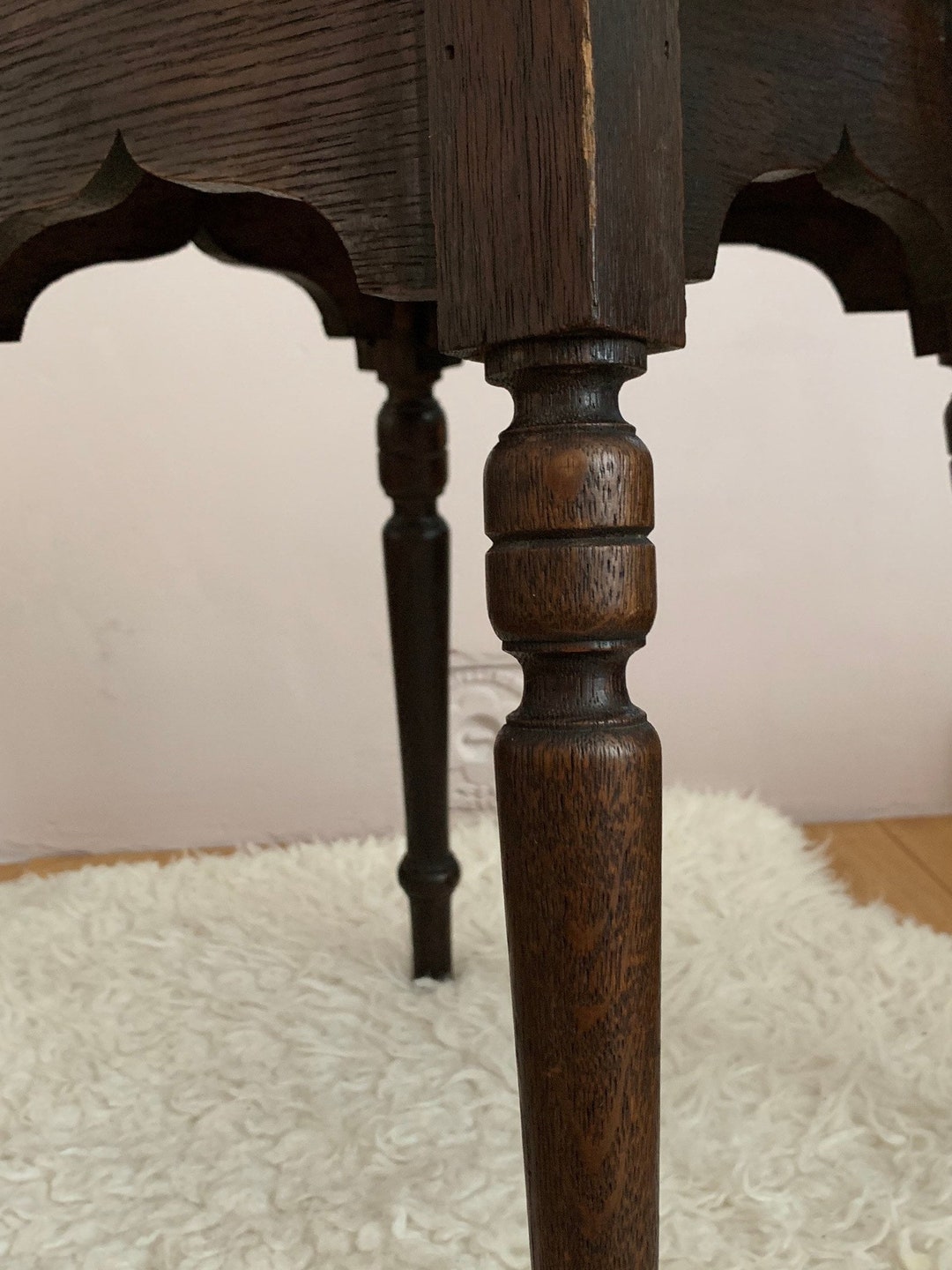 Small Side Stool Old Side Table Book Support Plants Etc. Etsy