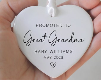 Great Grandma Gift, Pregnancy Announcement to Grandparents, Mother's Day Gift, Personalized, New Grandma Gift, First time Grandma