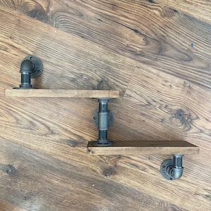 Steampunk style Shelf Steam Punk Shelving industrial farmhouse decor storage brackets