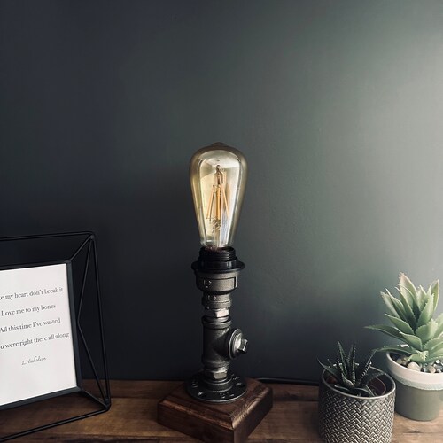 Desk Lamp Willies Retro Industrial Pipe Table Lamp Edison