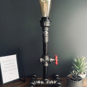 Steam punk decor Lamp vintage industrial lighting Steampunk bedroom lamp