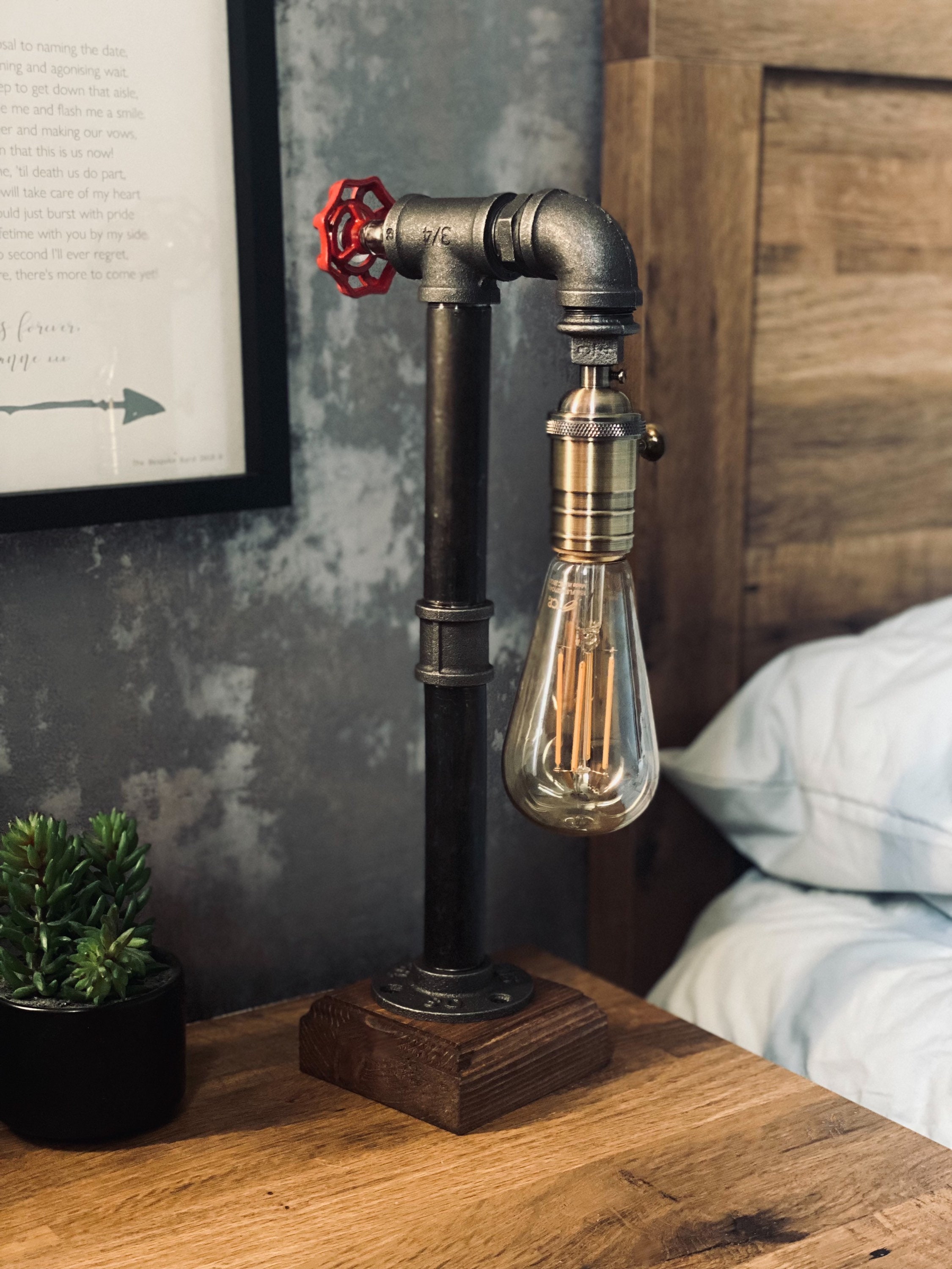 Vintage online pipe lamp