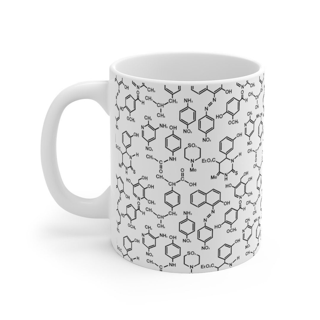 Organic Chemistry Mug, Laboratory Mug, Gift for Chemist, Gift for