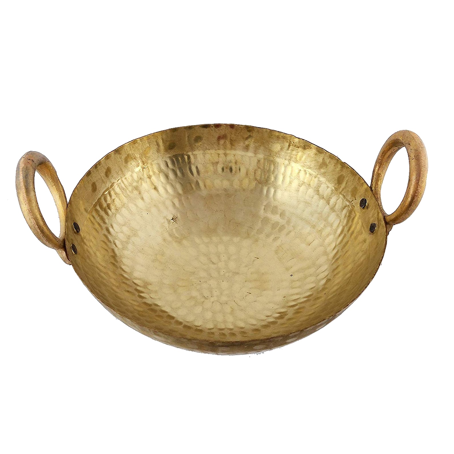 Brass Kadai Food Utensil Kadhai for Cooking Deep Frying Etsy