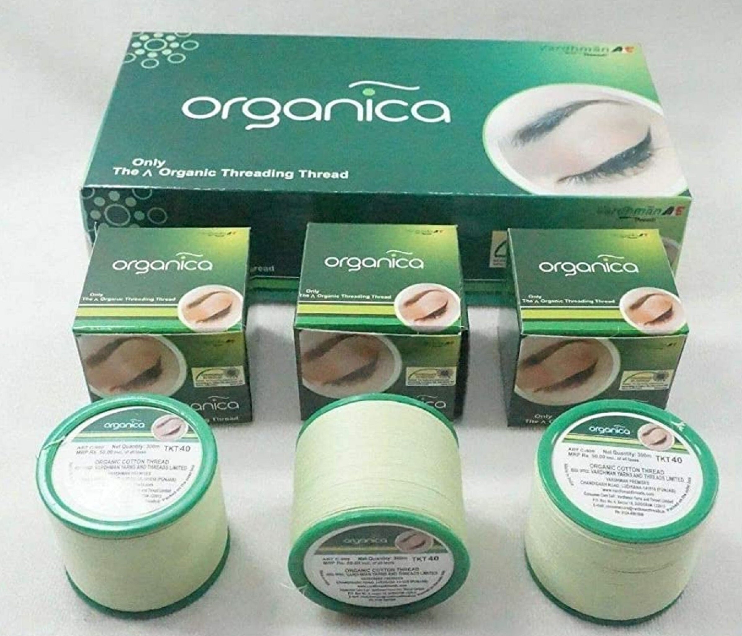 Organica Cotton Organic Eyebrow Thread Antiseptic for Facial Etsy