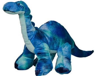 Burly le dinosaure brachiosaure 16" peluche lestée autisme TDAH anxiété