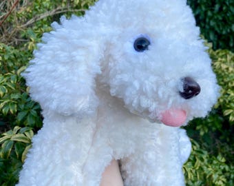 Peluche de labradoodle de 40 cm con peso para autismo, TDAH y ansiedad