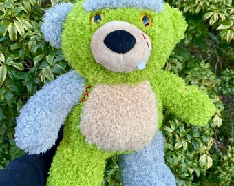 Frank el Oso Zombi de 40 cm, Peluche con Peso para Autismo, TDAH y Ansiedad
