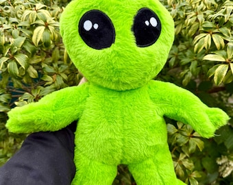 Peluche Allen el extraterrestre de 40 cm con peso para autismo, TDAH y ansiedad