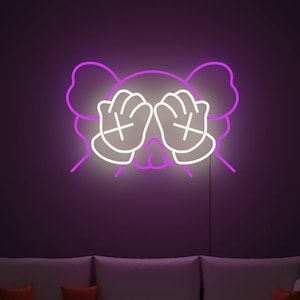 Kaw Neon Sign - Kaw Wall Art, Custom Neon Sign, Party Sign, Atmosphere Light, Kaw
