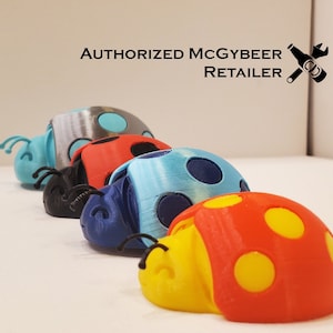 3D Printed Articulated Ladybug - Choose Your Own Colors!